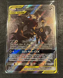Pokemon TCG Umbreon & Darkrai Tag Team GX SM241 Promo - Image 1
