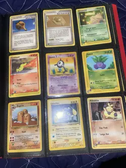 Pokemon E Reader Vintage Lot 2004 Few Rares Incl Also Comes With Binder & Modern - Image 4