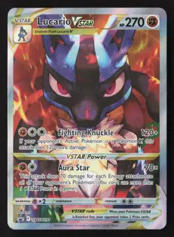 Lucario VSTAR - Promo Holo SWSD SWSH291 NM Pokemon TCG - Image 1
