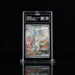 2025 POKEMON WHT EN-WHITE FLARE SPECIAL ILLUSTRATION RARE RESHIRAM EX TAG 10 - Image 1