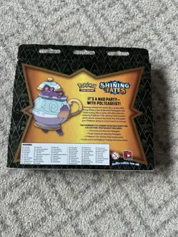 Pokemon TCG Shining Fates POLTEAGEIST Mad Party Pin Collection NEW SEALED - Image 5