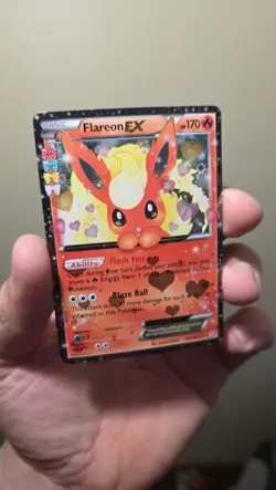 Pokemon TCG Flareon EX RC6/RC32 Generations Radiant Collection Holo - Image 4
