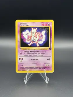 Pokemon Mewtwo 1999 Warner Brothers the First Movie Black Star - Image 1
