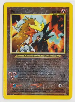 Pokemon Black Star Promo Movie #34 - Entei Reverse Holo - MP/HP - Image 1