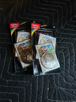 Pokemon TCG Phantasmal Flames Coin Blister 2 Pack - Image 1
