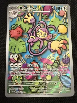Ambipom 107/094 Me02: Phantasmal Flames Holo English NM - Pokemon - Image 1