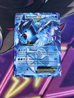 Articuno EX 25/135 Holo Rare EX Plasma Storm Pokemon LP - Image 1