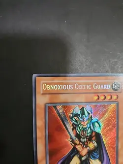 Yugioh Obnoxious Celtic Guard CT1-EN006 Limited Edition Secret Rare - Image 5