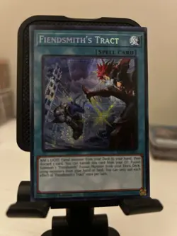 Fiendsmith’s Tract - YuGiOh! MP25-EN093 Prismatic Secret Rare NM - Image 1