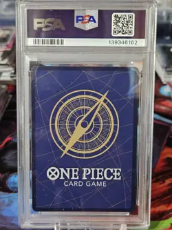 2025 ONE PIECE PROMOS #ST12-003 DRACULE MIHAWK ILLUSTRATION BOX VOL.4 PSA 10 - Image 2