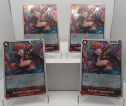 Eustass "Captain"Kid Playset - OP14-014 x4 - The Azure Sea's Seven - One Piece - Image 1