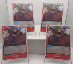 Urouge Playset - OP14-002 x4 - The Azure Sea's Seven - One Piece TCG - English - Image 1