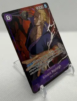 One Piece near mint foil Silvers Rayleigh Carrying on His Will OP13-066 - Image 2