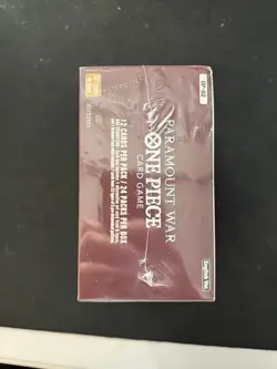 One Piece Op2 Paramount War Booster Box Sealed - Image 4