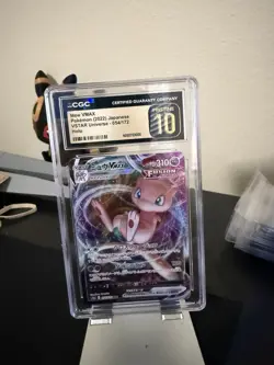 CGC 10 PRISTINE Japanese Mew VMAX 054/172 RR s12a VSTAR Universe Pokemon Card - Image 1