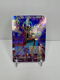 Dragon Ball Super Card Game Whis Calling to Order BT16-131 SPR Near Mint - Image 1