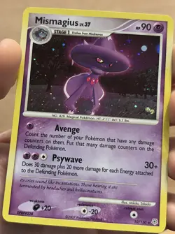 Pokemon TCG Mismagius Holo Rare Card Diamond & Pearl 10/130 - Image 3