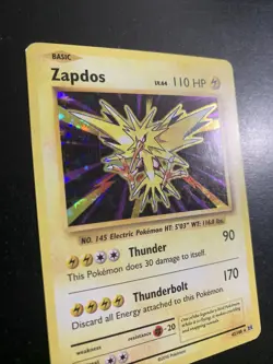 Zapdos 42/108 XY Evolutions Holo Rare Pokemon Card LP - Image 2