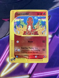 Charmander Expedition Base Set Reverse Holo Card 98/165 HP - Image 1