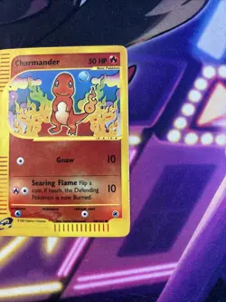 Charmander Expedition Base Set Reverse Holo Card 98/165 HP - Image 3