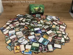 2.5LB Lot of Various Magic the Gathering Cards TCG in Collectible Box with Foils - Image 1