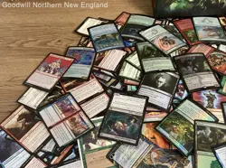 2.5LB Lot of Various Magic the Gathering Cards TCG in Collectible Box with Foils - Image 2