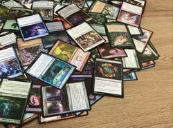 2.5LB Lot of Various Magic the Gathering Cards TCG in Collectible Box with Foils - Image 4