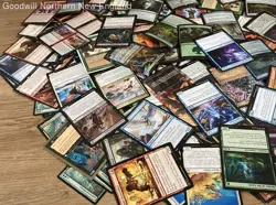 2.5LB Lot of Various Magic the Gathering Cards TCG in Collectible Box with Foils - Image 5