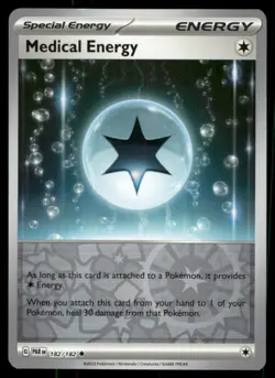 SV04: Paradox Rift Pokemon TCG Medical Energy Reverse Holo - Image 1