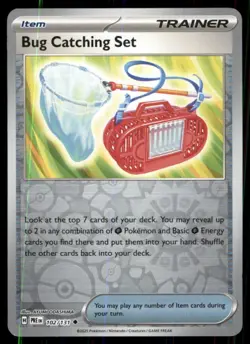 Pokemon TCG REVERSE HOLO bug catching set - Image 1