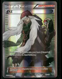 2014 Pokemon Phantom Forces Trainer Az #117/119 Full Art NM-LP - Image 1
