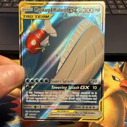 Magikarp & Wailord GX 160/181 TAG TEAM | SM Team Up Near Mint Raw Pokemon Single - Image 2
