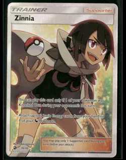 2018 Pokemon Dragon Majesty Zinnia #70/70 Holo (B) - Image 1