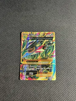 Pokemon TCG M Rayquaza EX (Shiny Full Art) 98/98 XY - Ancient Origins Holo HP - Image 3