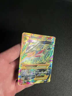 Pokemon TCG M Rayquaza EX (Shiny Full Art) 98/98 XY - Ancient Origins Holo HP - Image 4
