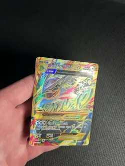 Pokemon TCG M Rayquaza EX (Shiny Full Art) 98/98 XY - Ancient Origins Holo HP - Image 5