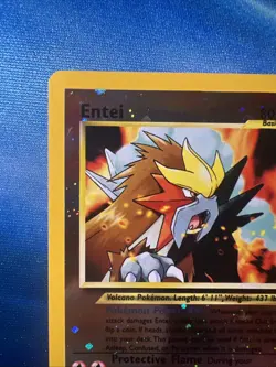 Pokemon TCG Entei WOTC Black Star Promos Reverse Holo NM #34 - Image 2