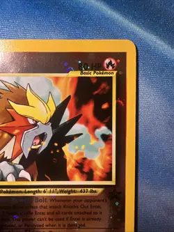 Pokemon TCG Entei WOTC Black Star Promos Reverse Holo NM #34 - Image 3