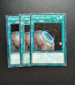 Yu-Gi-Oh - Terraforming X3 - Full Playset - Image 1