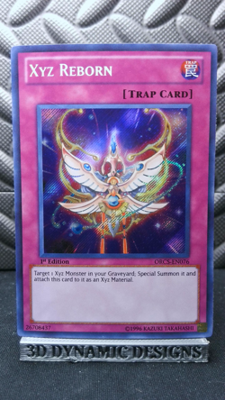 | Yugioh Xyz Reborn ORCS-EN076 1st Edition Secret Rare Order Of Chaos NM 🔥 | - Image 1