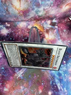 YuGiOh Black Brutdrago SOVR-EN043 1st Edition Super Rare Played - Image 2
