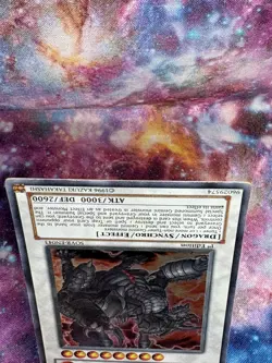 YuGiOh Black Brutdrago SOVR-EN043 1st Edition Super Rare Played - Image 4