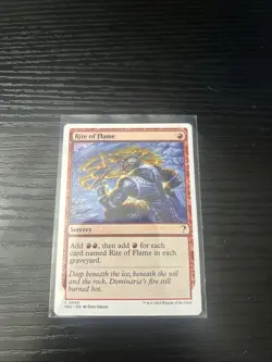 Rite of Flame White Border Mystery Booster 2 Regular Card NM 1X - Image 1