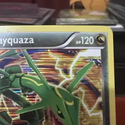 Rayquaza 11/20 - Holo Rare - Dragon Vault Pokemon Card NM - Image 3
