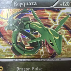 Rayquaza 11/20 - Holo Rare - Dragon Vault Pokemon Card NM - Image 4