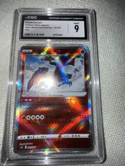 CGC 10 Radiant Charizard 001/044 Stellar Miracle Deck Build Box svK Pokemon Card - Image 1