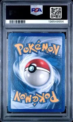 2004 Pokemon Card EX Deck Tins Mudkip Holo Black Star Promo #018 PSA 7 NM MINT - Image 2