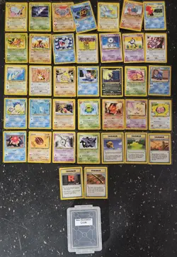 NEO REVELATION Complete 37-Card UNCOMMON/COMMON Set Vintage POKEMON - Image 1