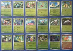 POKEMON x122 MEGA EVOLUTIONS COMPLETE REVERSE HOLO CARD SET NM/M - Image 1