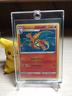 Pokemon 10 CARD LOT V,VStar,Vmax,EX,GX,ACE,IR🤩CHANCE FOR Charizard SWSH075 ! - Image 1